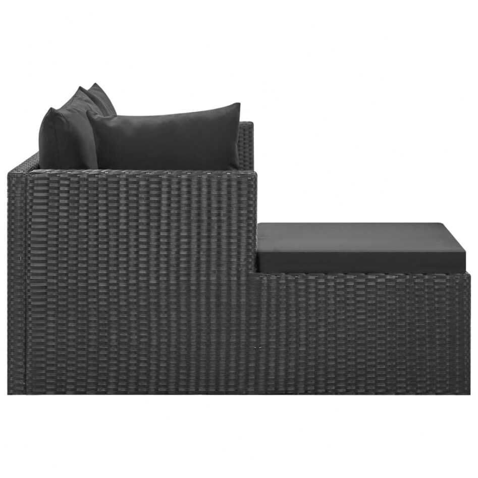 Set mobilier de gradina/terasa cu perne canapea/coltar Ratan NOU FORLI