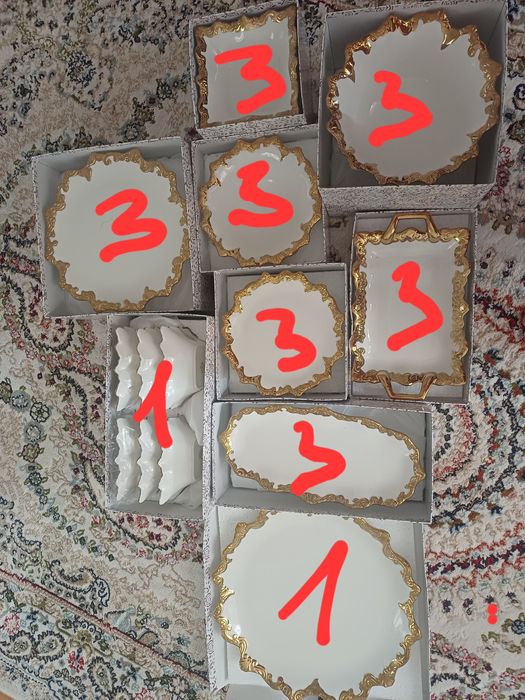 Ак ыдыс сатылады, ар кайсысы 3 шт