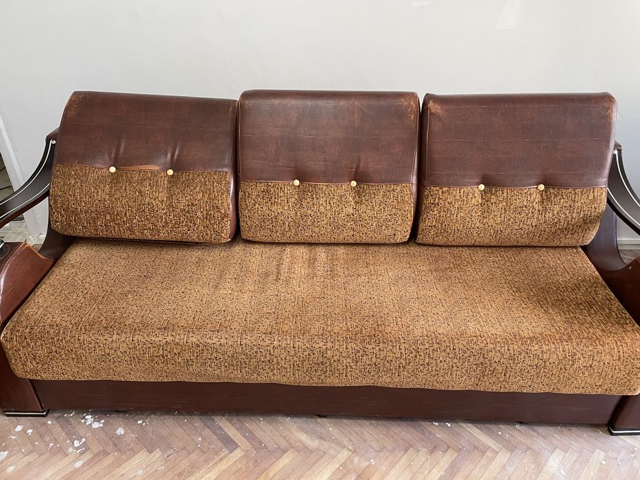 Canapea extensibila cu 2 fotolii