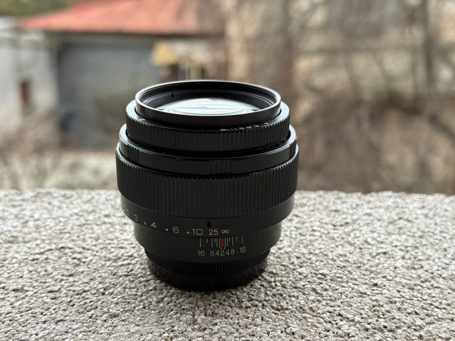 Jupiter 85mm f2 Obiectiv Vintage Rusesc M42