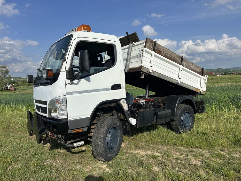 Rexter Mitsubishi canter fuso 4x4 salarita  basculabil dumper 7,5t