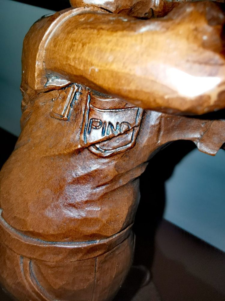 Фигура статуя на играч на голф Made in USA  скулптура маркова 1993 г.