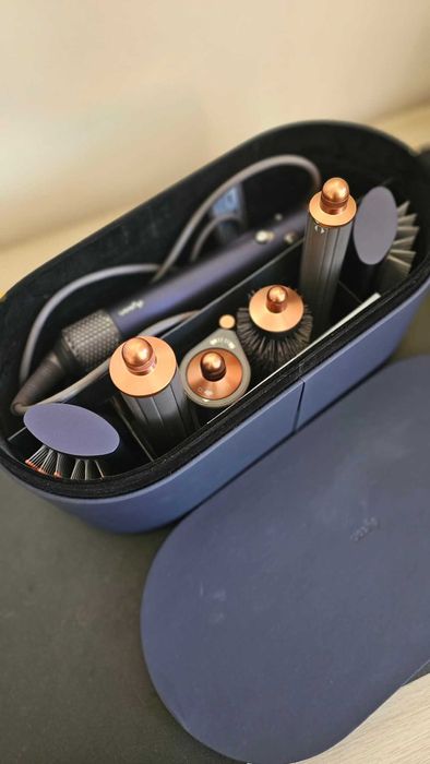 Dyson Airwrap Complete Long HS05 – Albastru de Prusia / Cupru