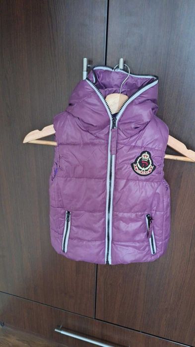 детски елек с пухкава вата