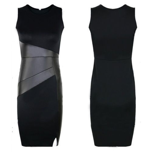 Уникална рокля с кожа НОВА ЦЕНА