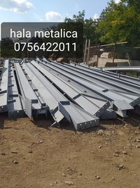 Vand hală metalica 13,90m×40m×5m structura metalica