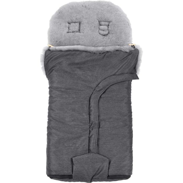 Чувалче за количка от естествена агнешка кожа