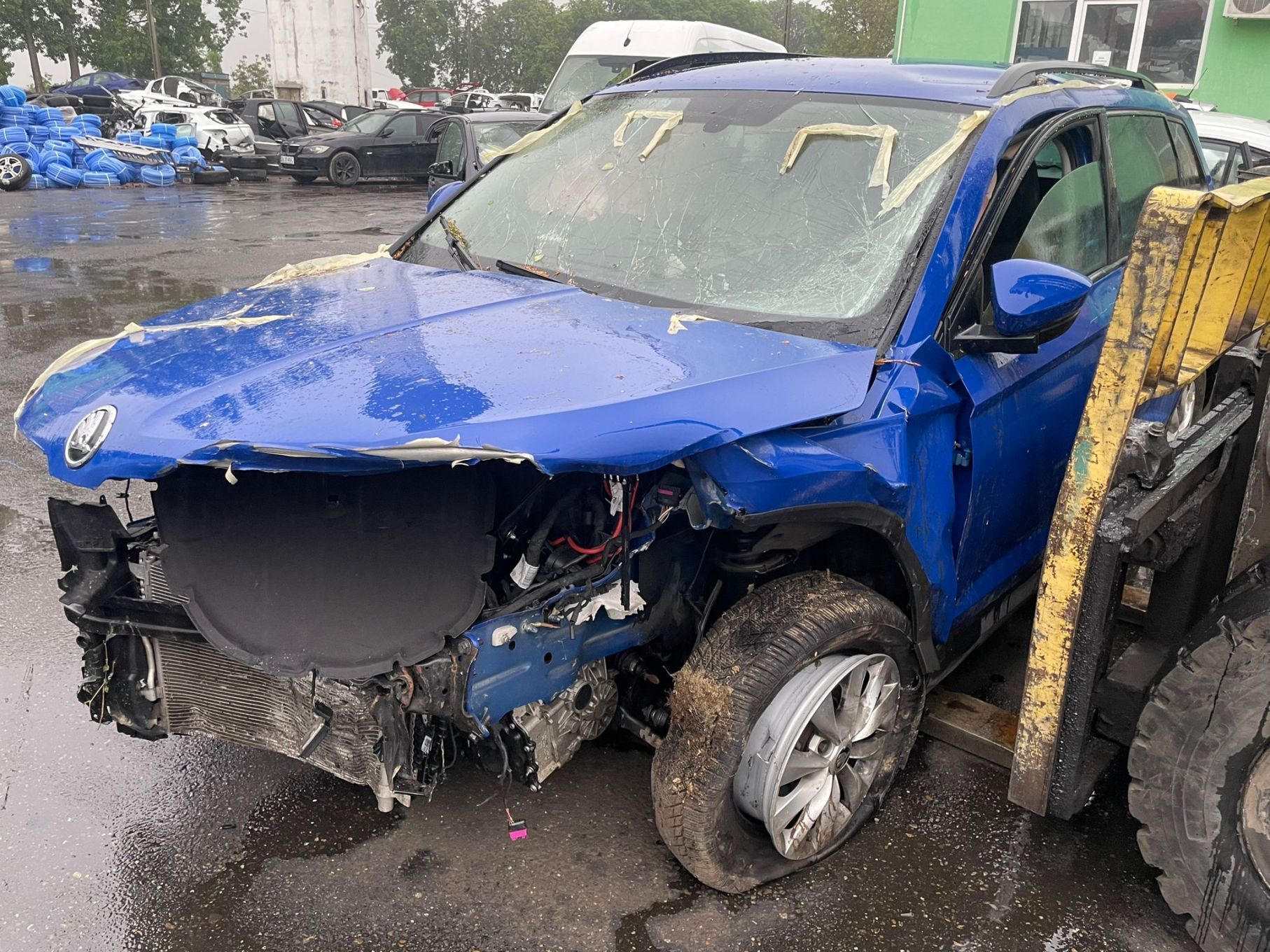Consola centrala cotiera Skoda Karoq 1 [2017 - 2020] 1.5 tfsi DXDB