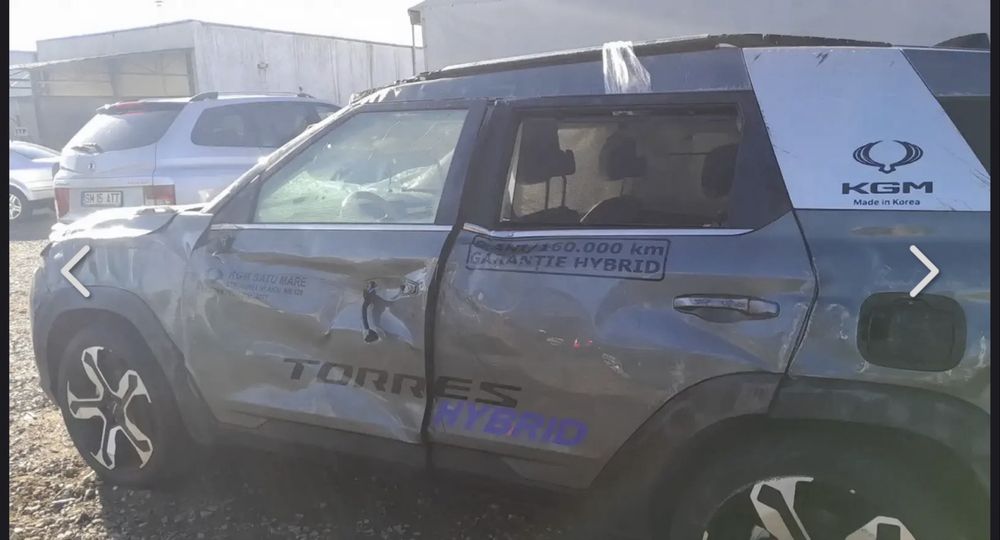 Ssangyong Torres 1.5 Hybrid 2025 avariat