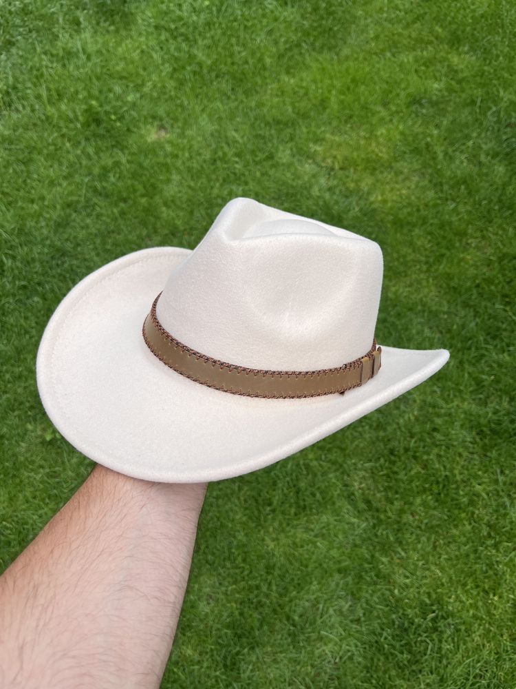 Palarii tip cowboy unisex cu accesoriul detașabil