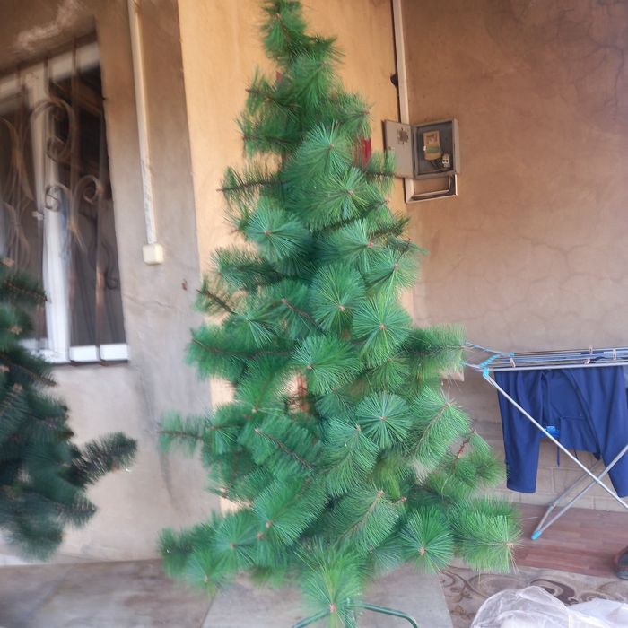 Продам искусственную новогодную елку 2шт. Высота по 1,5 метров