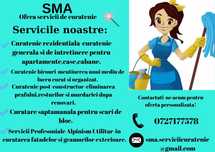 Oferim servicii de curățenie