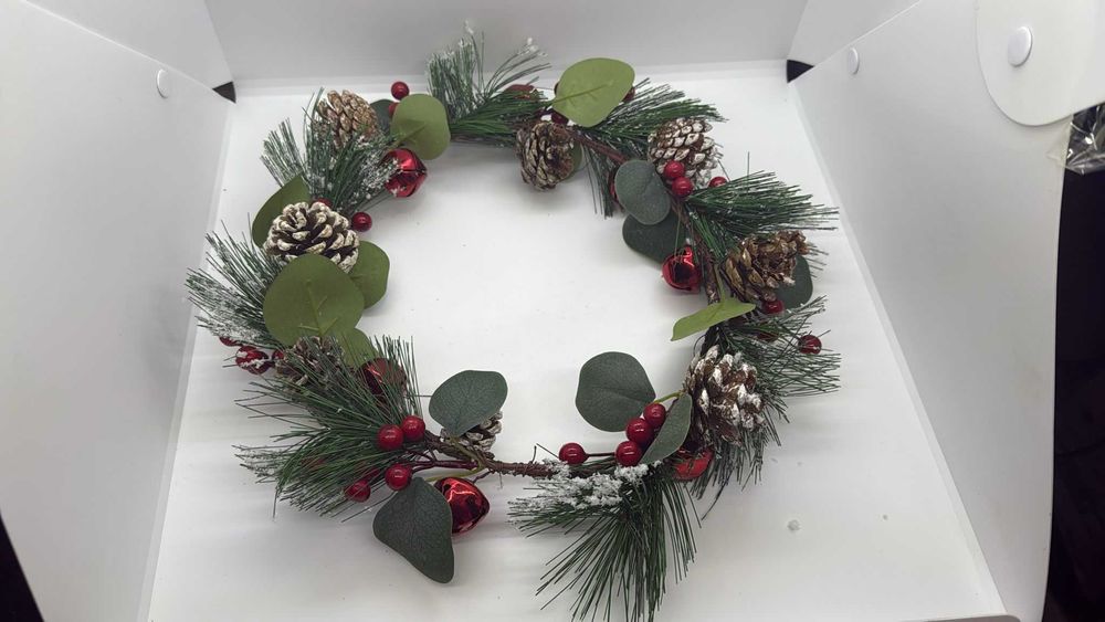 Coroniță Decorativă pentru Crăciun, pentru Ușă / Geam