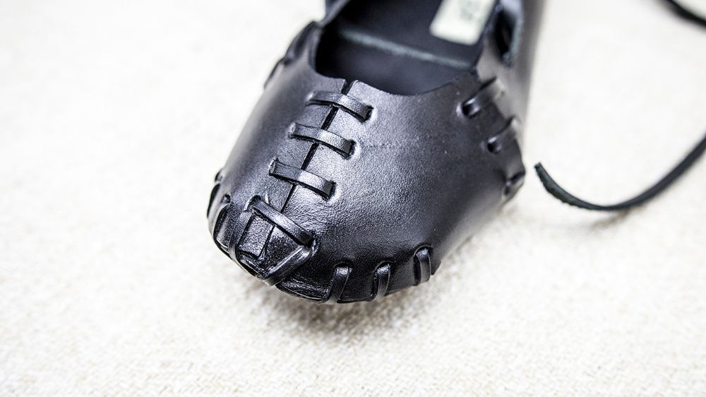 Opinci din Piele Popular Brau IE Dansuri Serbare Copi