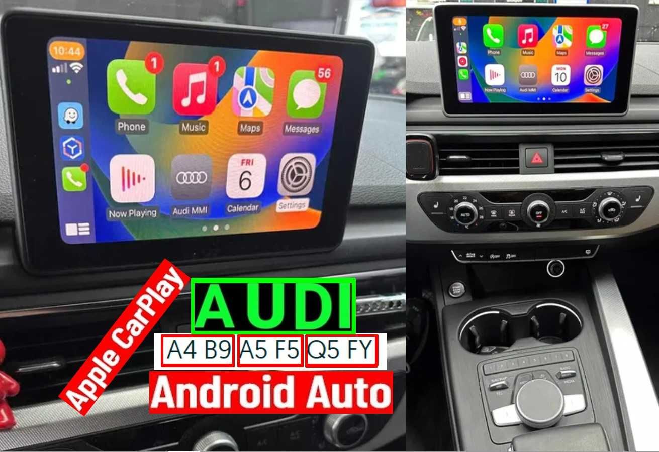 Ауди Активация/отключване Apple CarPlay Android Auto Audi A4 B9 A5 Q5