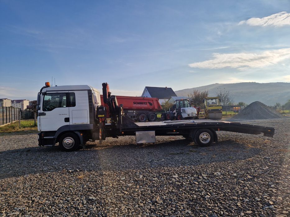 Platforma cu macara, MAN