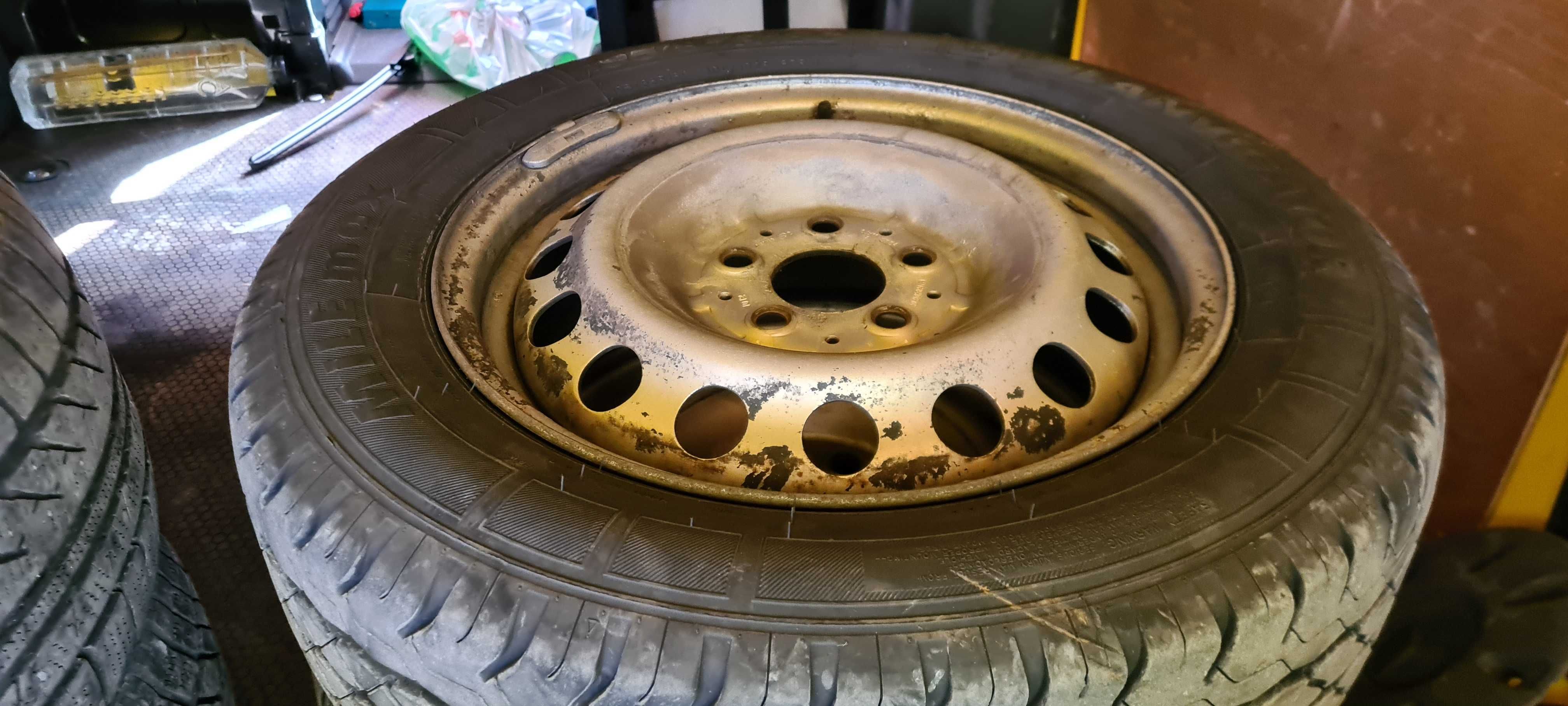 Jante Mercedes Vito R16, 5x112 cu anvelope