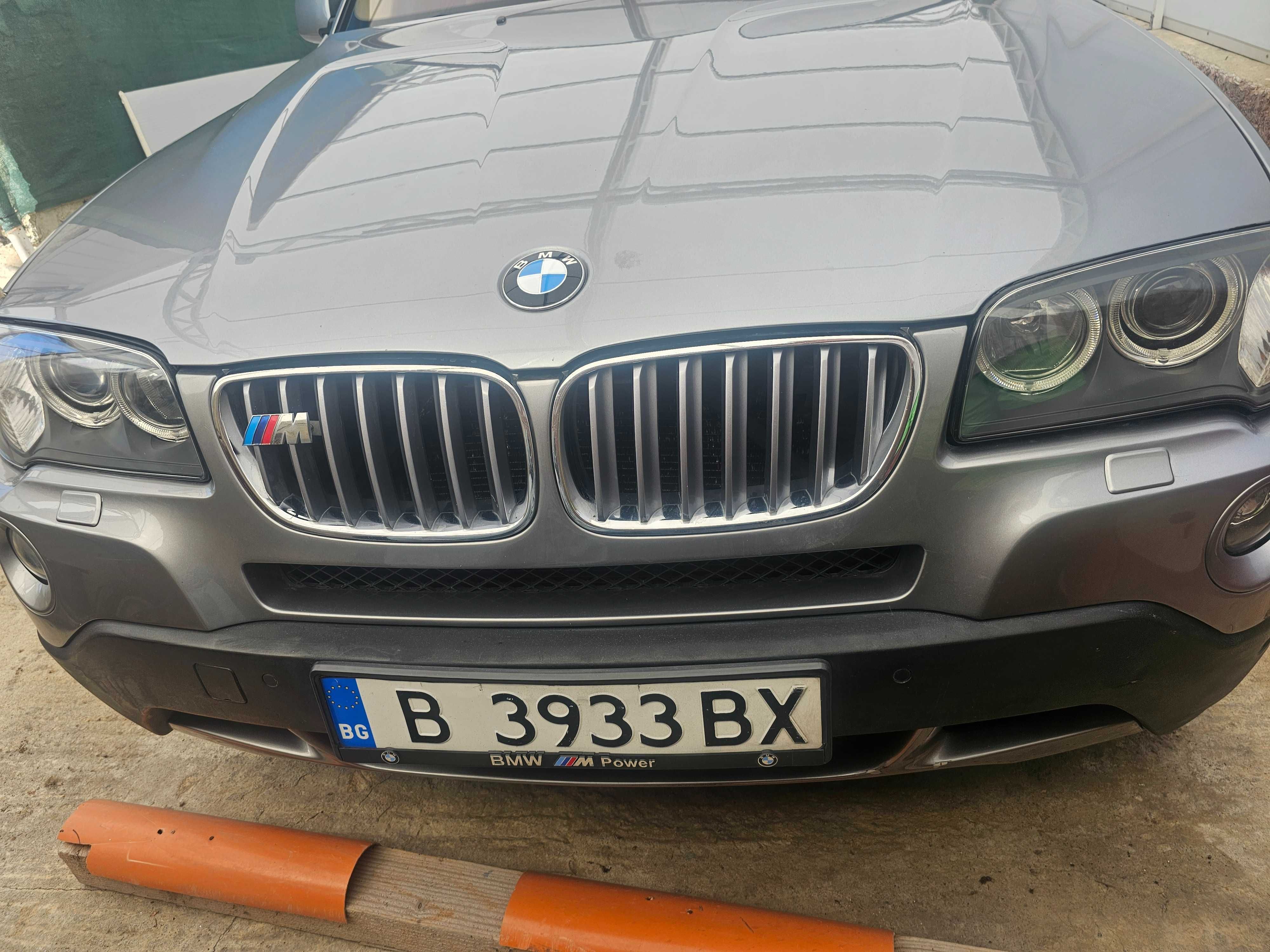 BMW X3 2.0 D 2006г. реални 251000км., кожен безов салон,