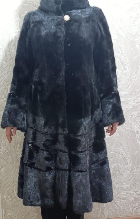 Норковая шуба 48 размер