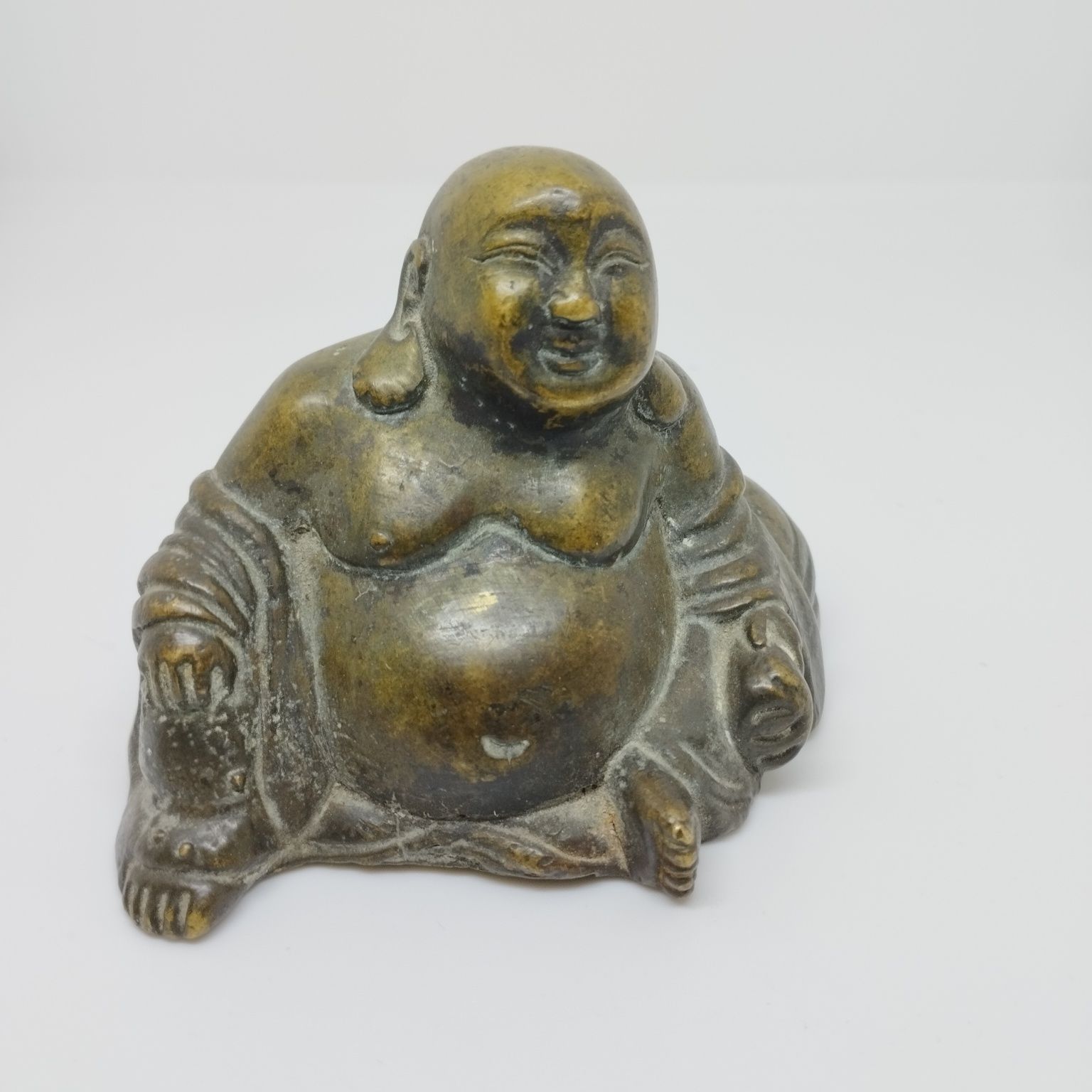 Statueta Budha din bronz veche