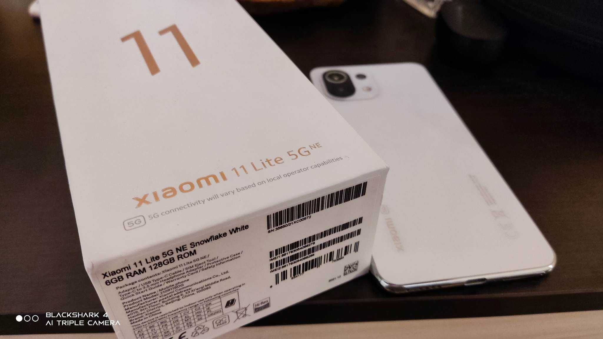 Смартфон Xiaomi 11 Lite 5G NE 128 GB Памет / 8 GB Ram Snowflake White