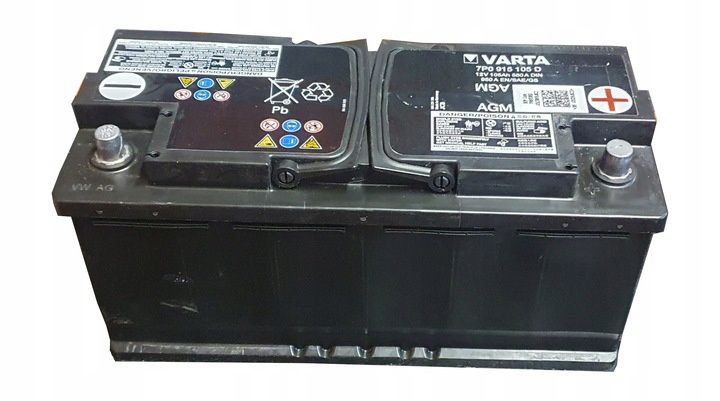 Baterie Varta Vag   OE.  Agm 105 Ah / 580A