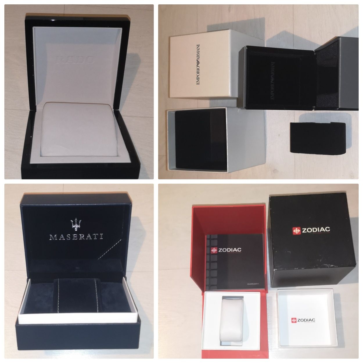 cutii ceas rado seiko hamilton doxa citizen armani hilfiger festina