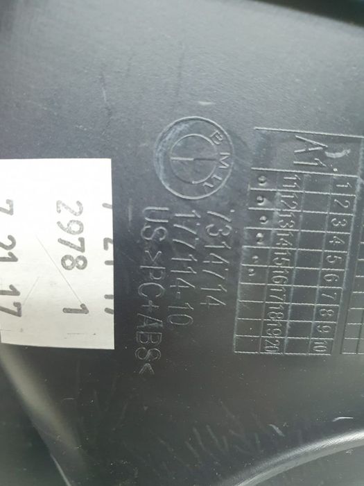 Ornament trim dreapta spate 7314714 BMW X6 F16  [din 2014 pana  2020]