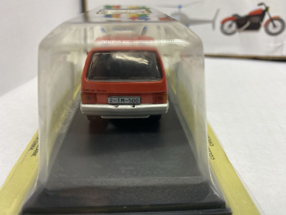 DACIA 500 LASTUN machetă auto scara 1:43(7cm) Deagostini Legenda