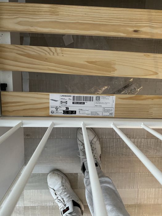 Pat copil Minnen Ikea somiera si saltea