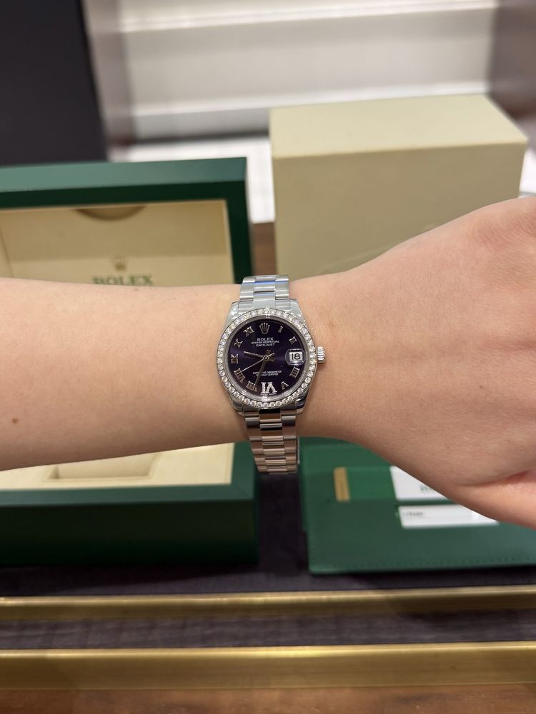 Rolex Datejust 31mm Steel and White Gold 178384