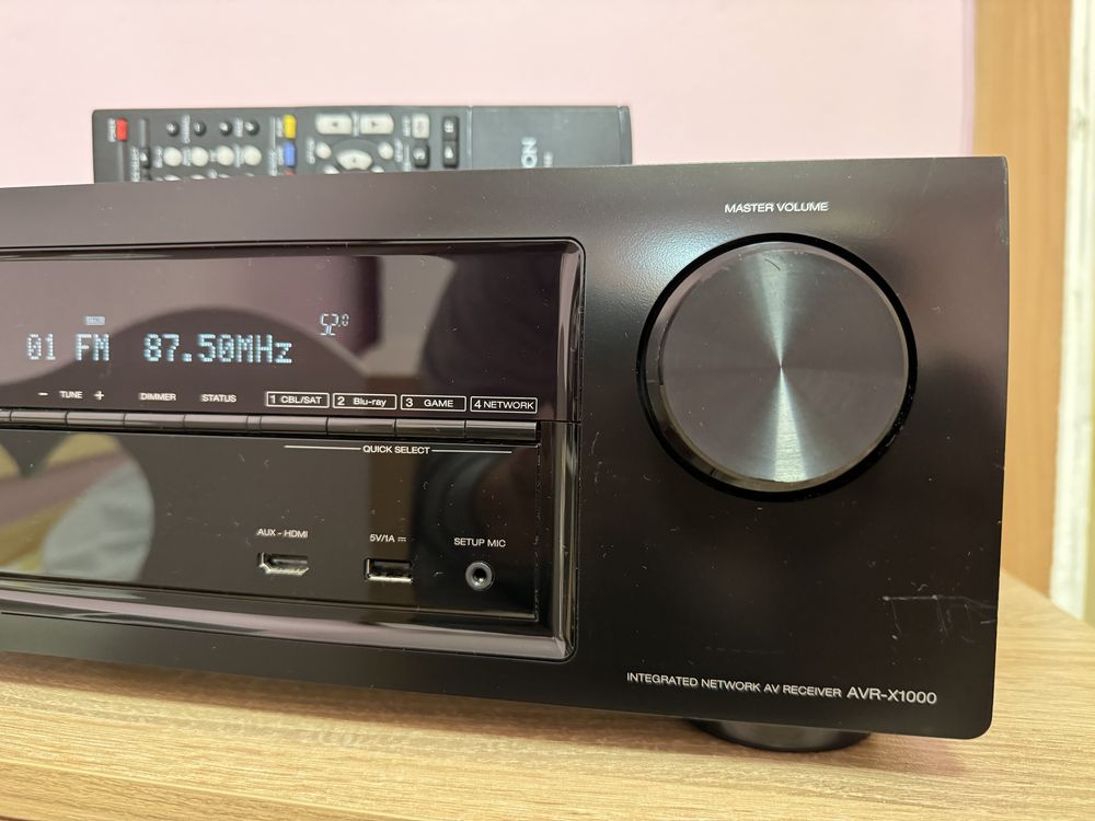 Denon AVR-X1000 ресивър 5.1