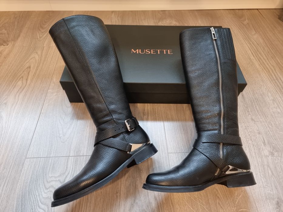 Cizme de piele Muzette