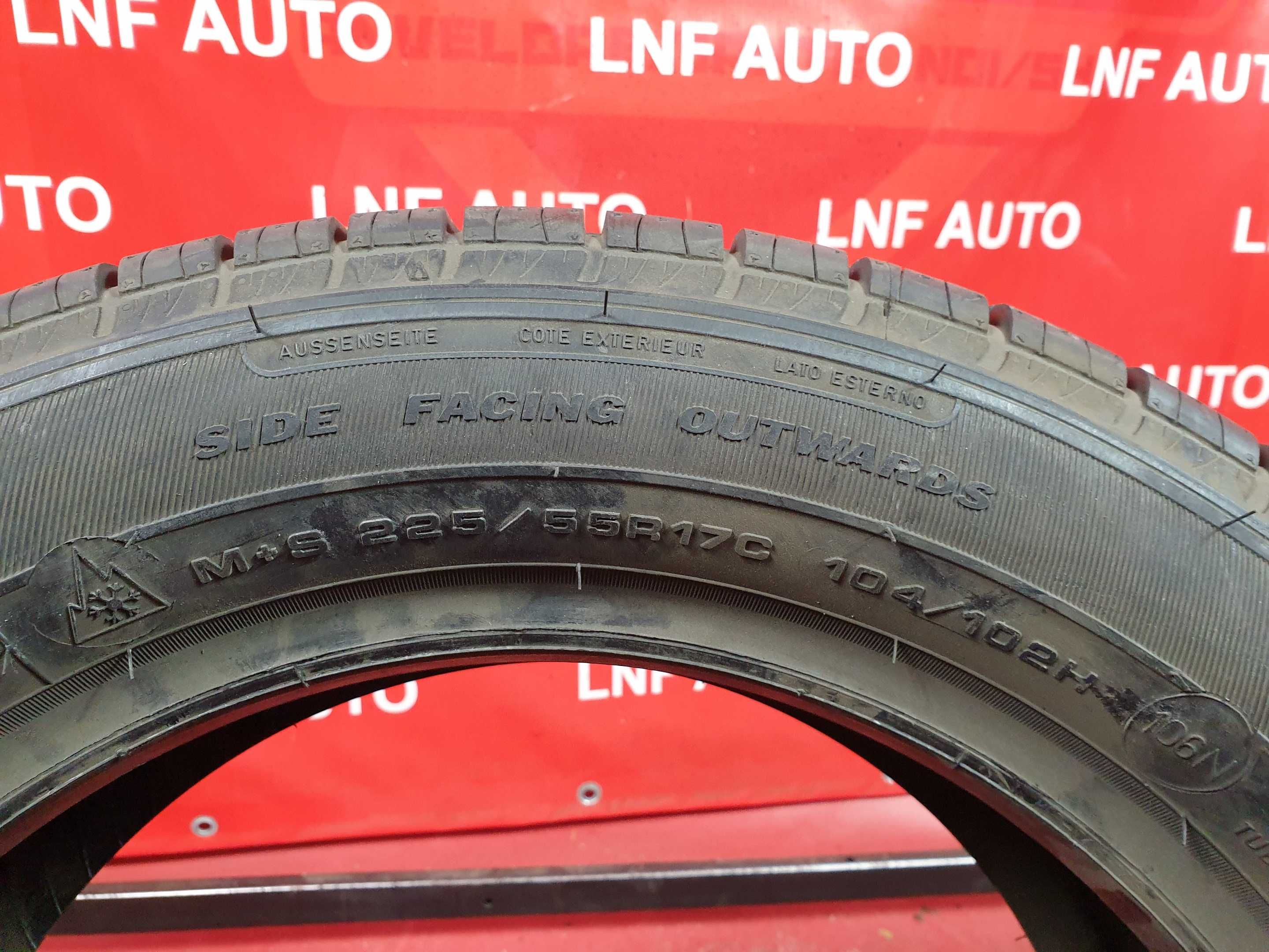 1 Anvelopa VARA-IARNA - 225/55/17C - GoodYear - NOUA - DOT 4318 !