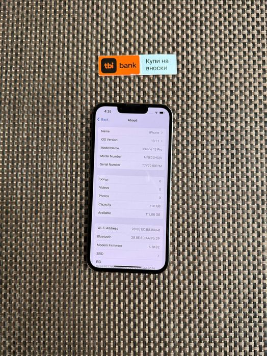 Топ цена! iphone 13 PRO Лизинг от 26лв/м alpine green зелен 128gb