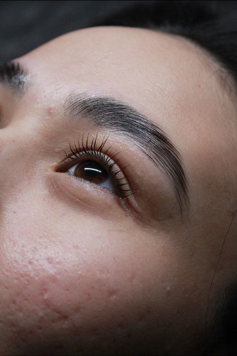 Ламинирование ресниц и бровей