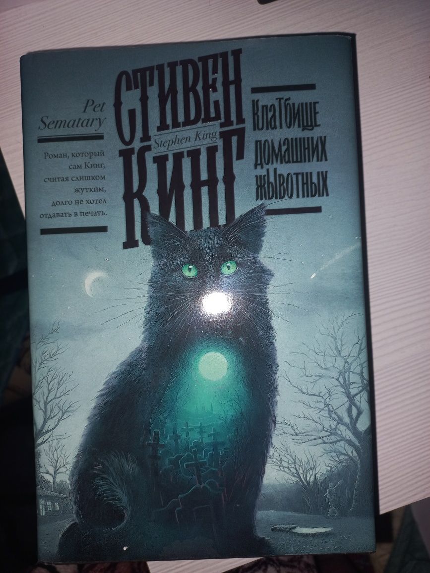 Книга кладбище домашних животных Стивен кинг