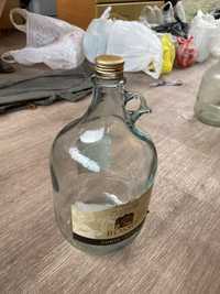 Стеклянный бутыль 5 литров