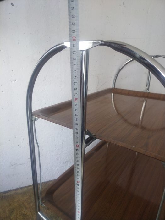 Сгъваема ретро руска масичка за сервиране