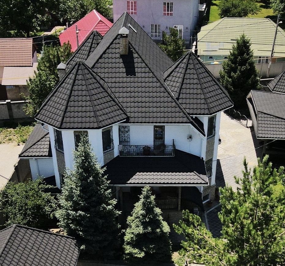 Крыша. Композитная черепица.