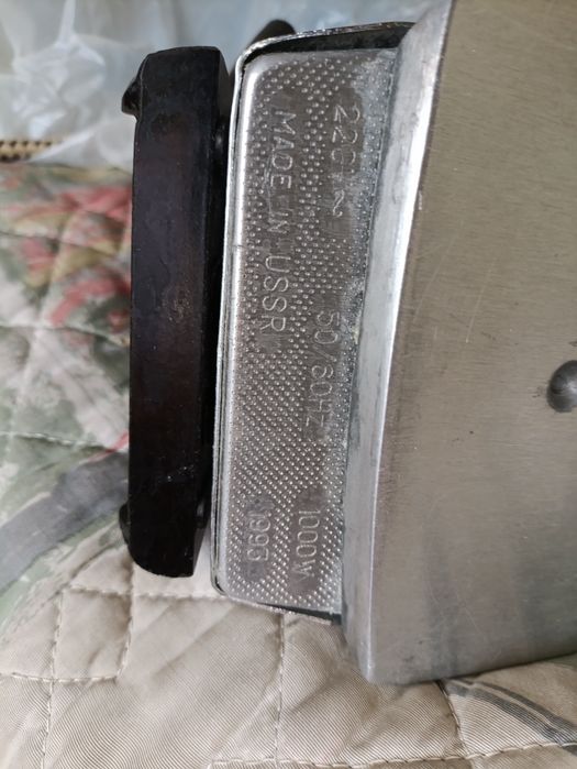 Утюг made in USSR практически новый