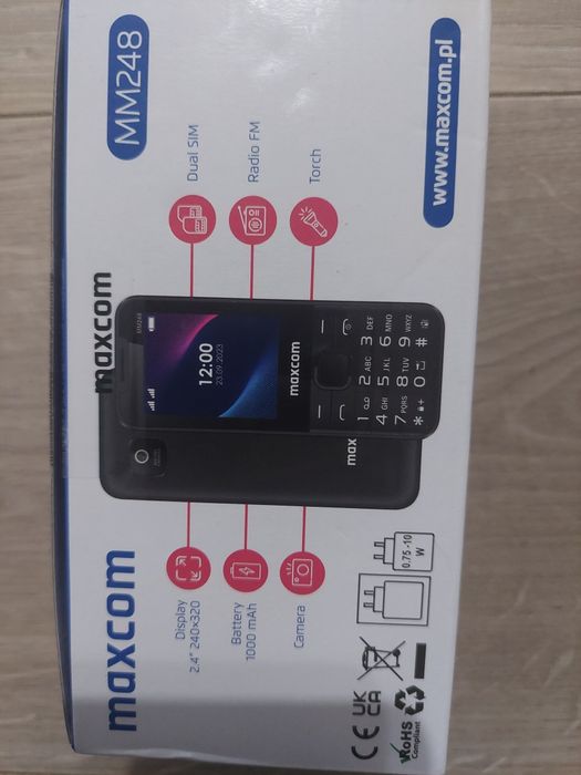 Telefon mobil maxcom dual sim nou