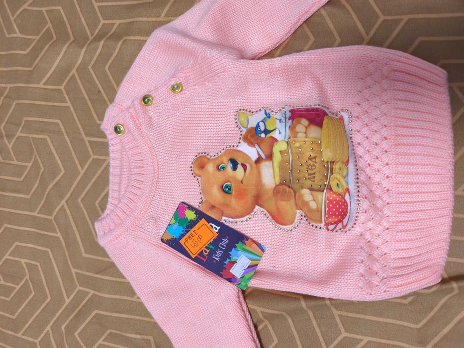 Pulover fetițe 1-2 ani -oferta