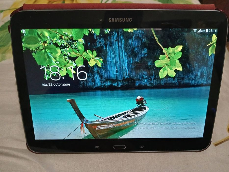 Vând sau schimb samsung tab 3 cu sim