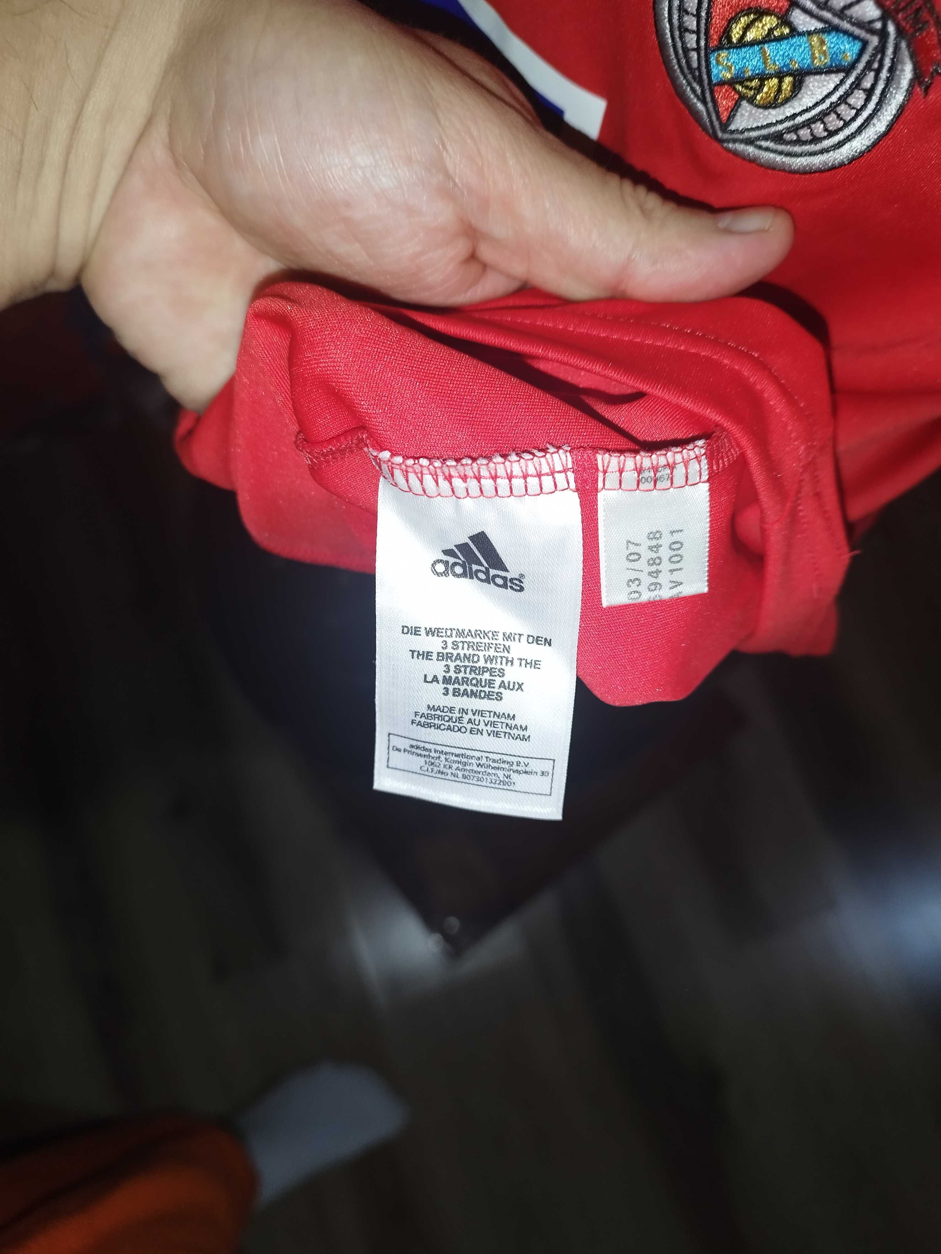 tricou benfica lisabona adidas marimea XL original de colectie