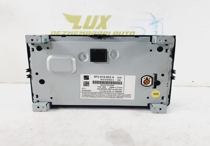 Display ecran afisaj bord navigatie 5f0919603a Seat Leon 3 5F  [din 2012 pana  2016] seria