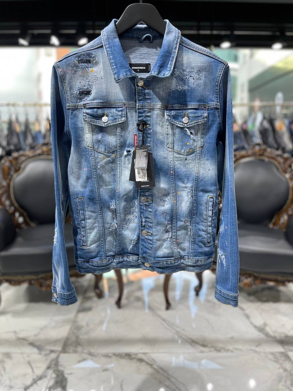 Мъжко дънково яке Dsquared