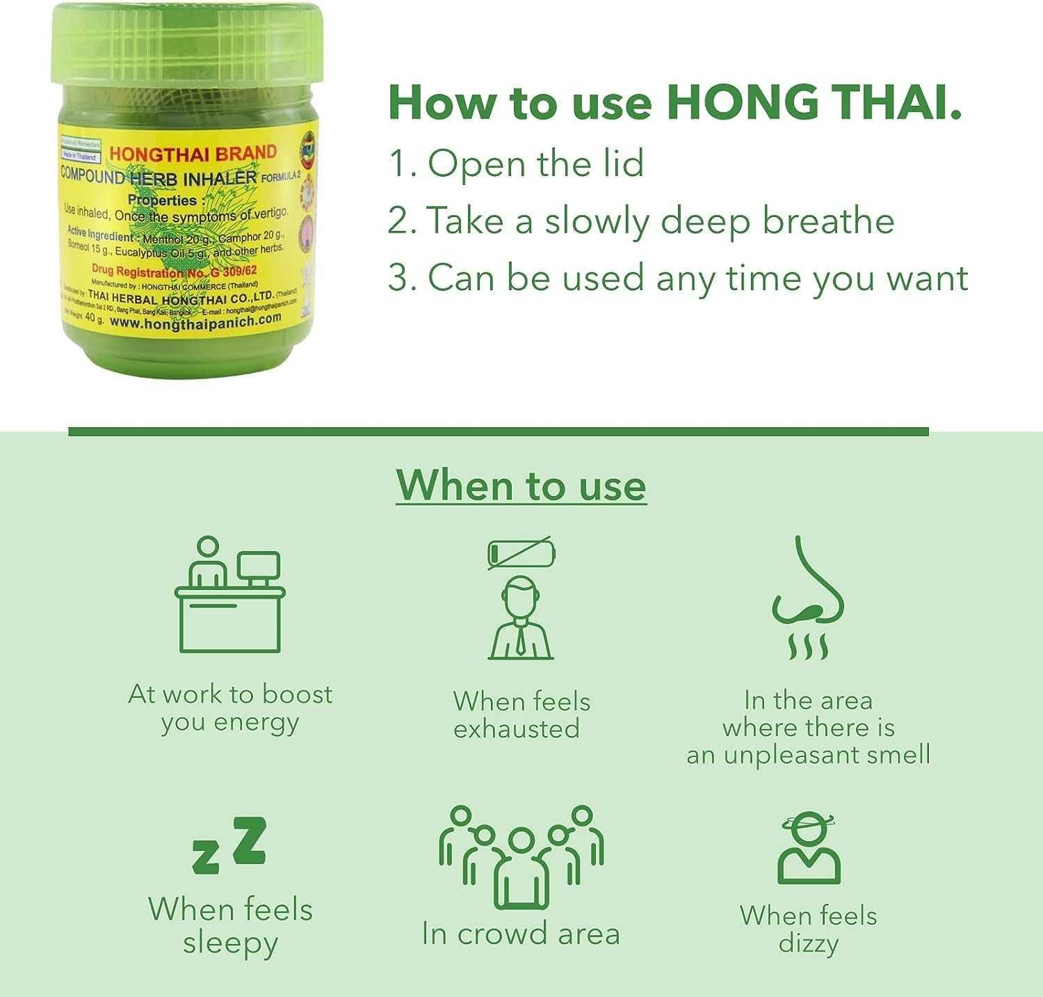 Thai Herbal Inhaler