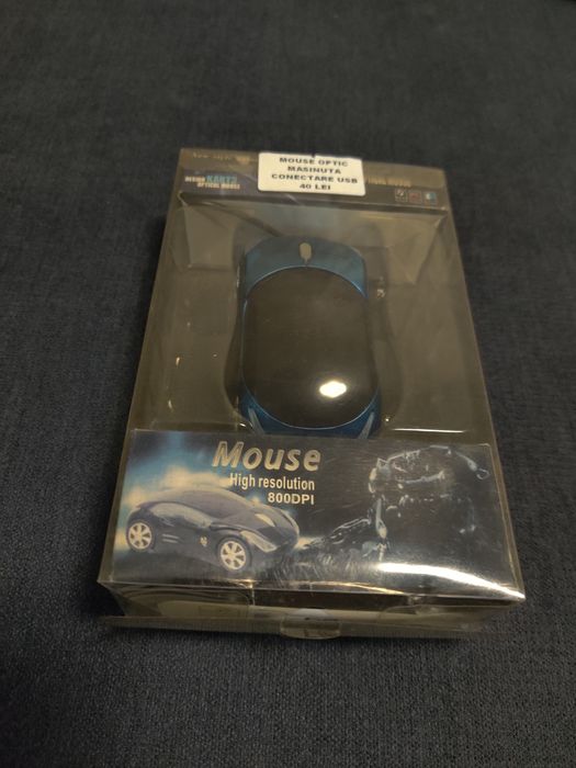 Mouse optic in forma de mașină nou
