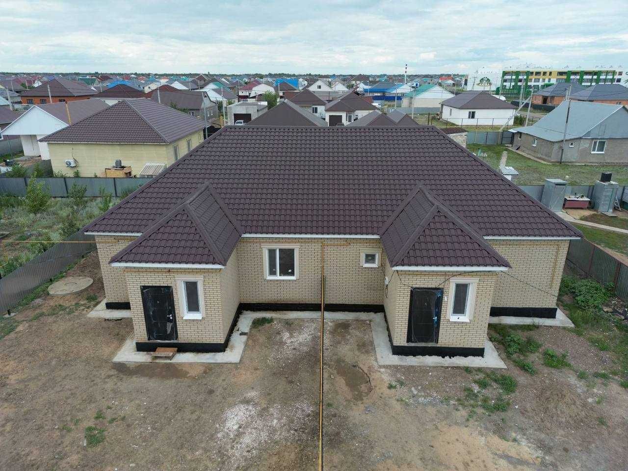 Продается новый 4-х комнатный дом в районе пос. Деркул по ул. Дарын